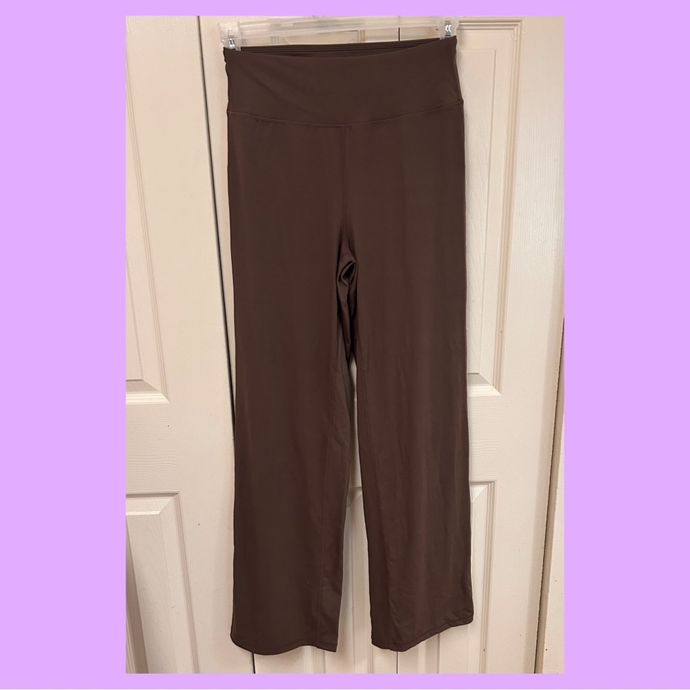 Chocolate Brown Wide Leg Pants with Relaxed Fit